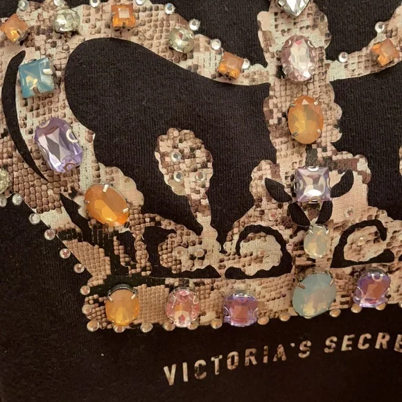 EUC VTG Victoria’s Secret very rare sweater queen bling - Picture 4 of 7